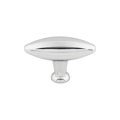 TOP KNOBS TK381PC Shrewsbury Small 2 5/16" Length Bar Knob - Polished Chrome