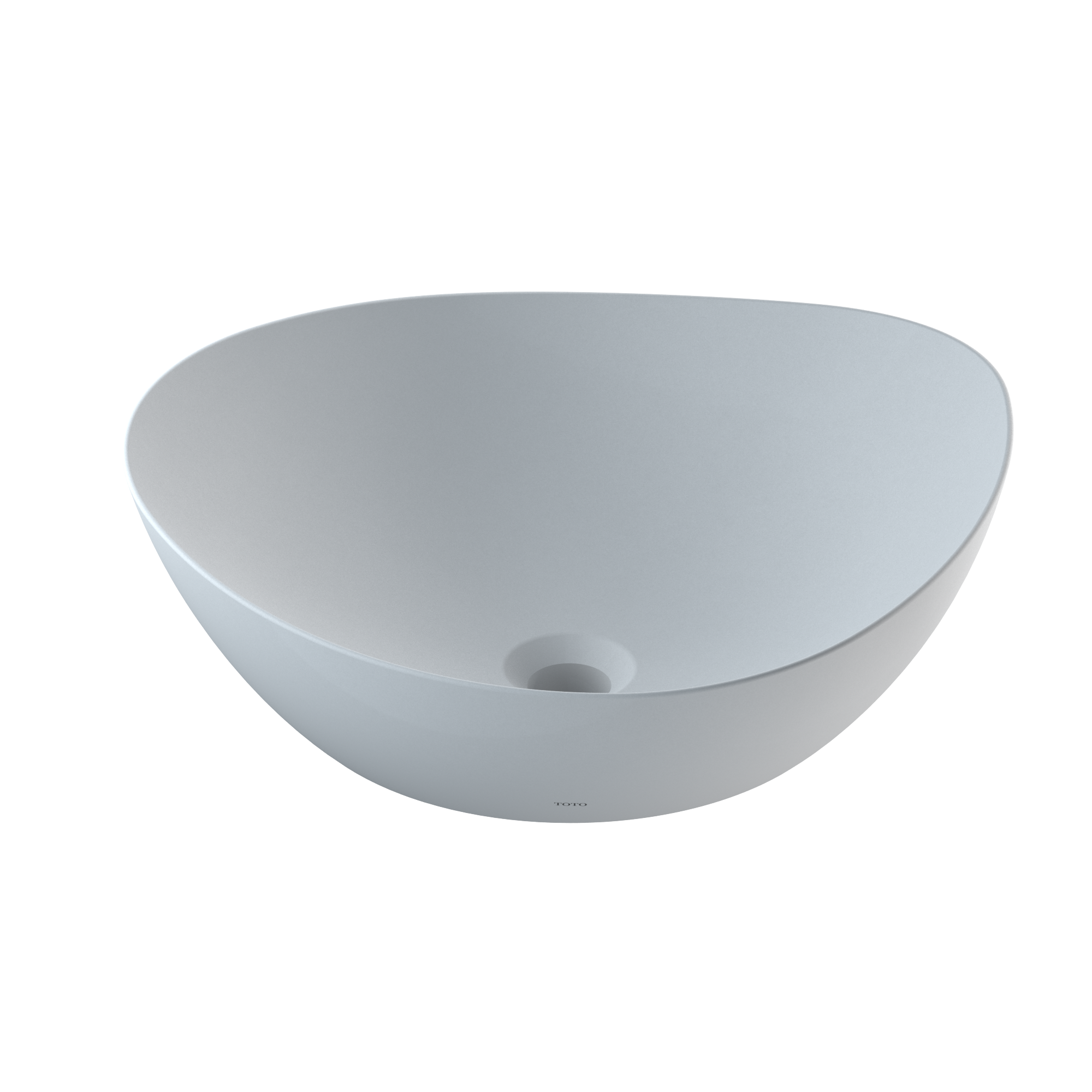 TOTO LT477MT#CMW Kiwami Asymmetrical Vessel Bathroom Sink With Cefitontect - Clean Matte