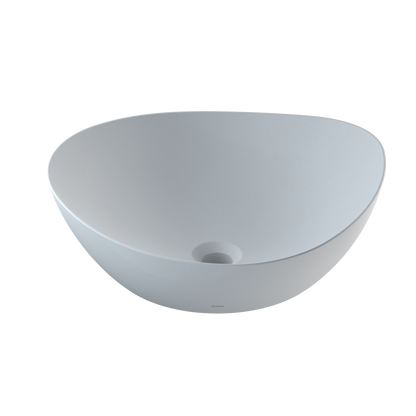 TOTO LT477MT#CMW Kiwami Asymmetrical Vessel Bathroom Sink With Cefitontect - Clean Matte