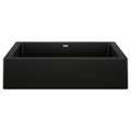 BLANCO 526545 Vintera Vintera SILGRANIT 30" Single Bowl Apron-Front Farmhouse Sink - Coal Black in Coal Black