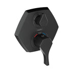 HANSGROHE 04820670 Locarno Thermostatic Trim with Volume Control and Diverter - Matte Black