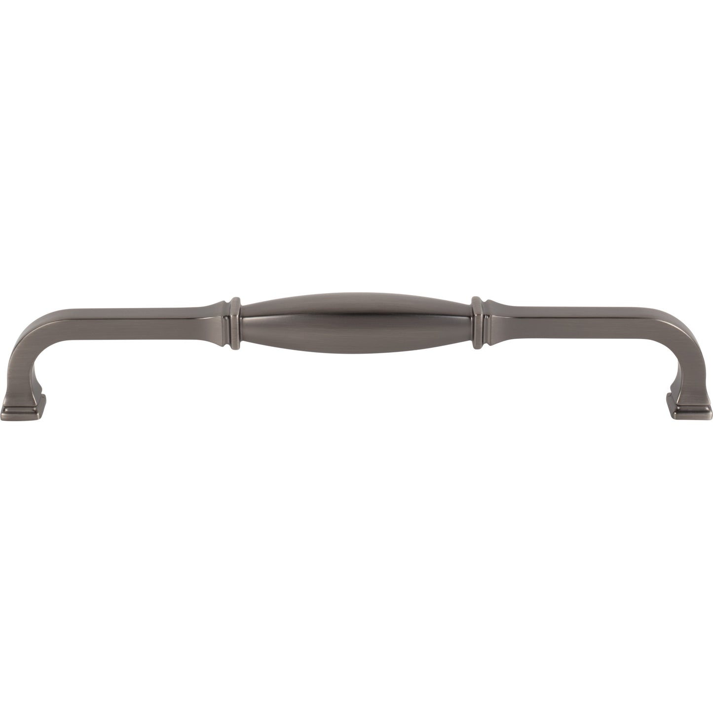 JEFFREY ALEXANDER 278-18BNBDL Audrey 18" Center-to-Center Appliance Pull - Brushed Pewter