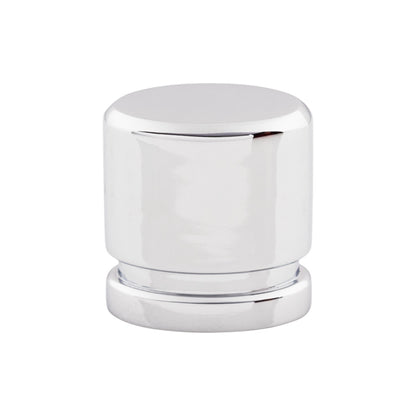 TOP KNOBS TK57PC Oval 1" Length Oval Knob - Polished Chrome