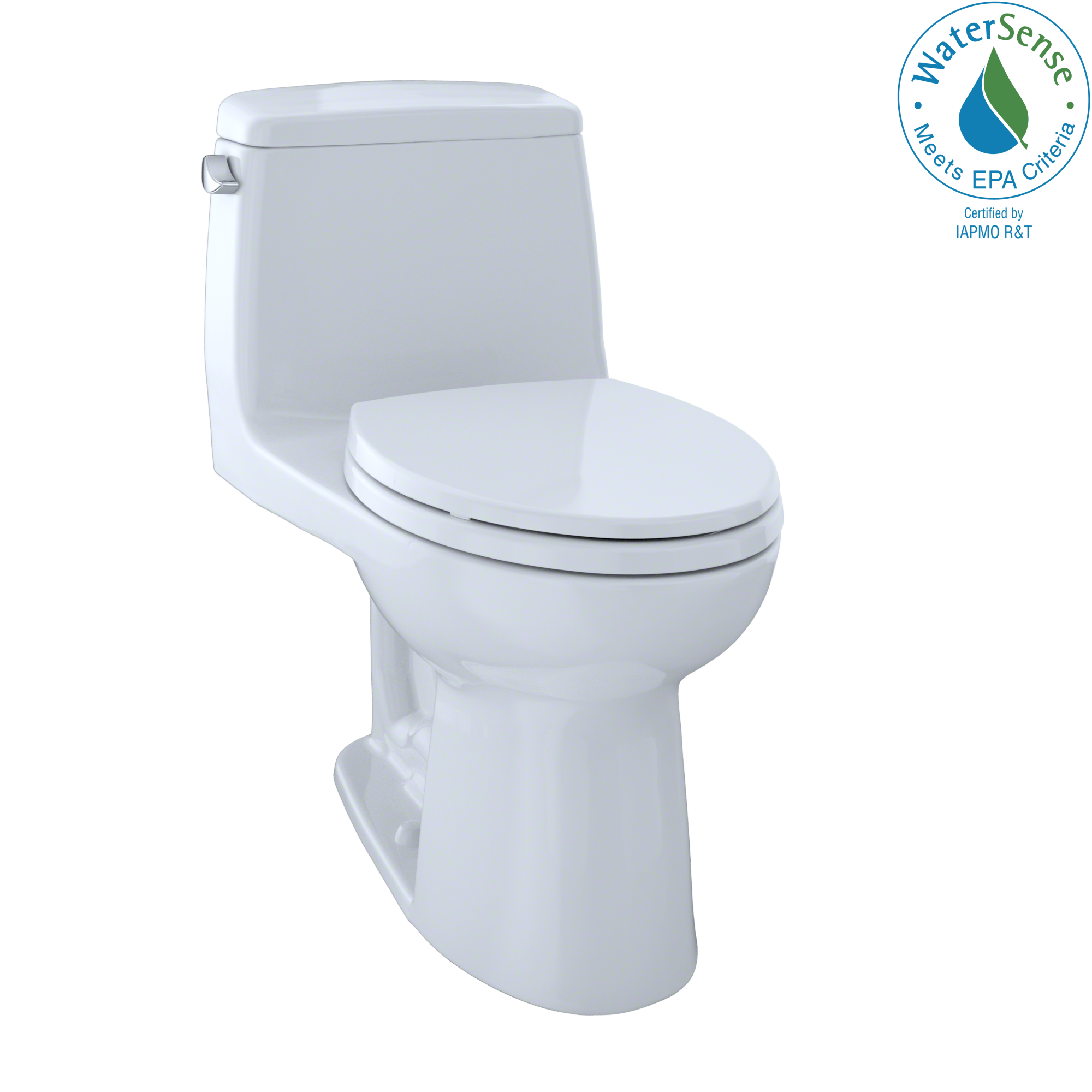 TOTO MS854114E#01 Eco Ultramax One-Piece Elongated 1.28 Gpf Toilet - Cotton White