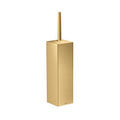AXOR 42655250 Universal Rectangular Toilet Brush Holder, Wall-Mounted - Brushed Gold Optic