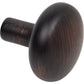 JEFFREY ALEXANDER 329DBAC Loxley 1-1/4" Diameter Mushroom Knob - Brushed Oil Rubbed Bronze