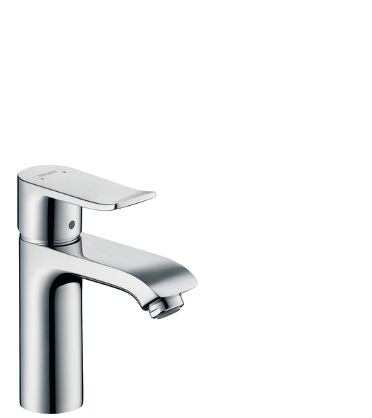 HANSGROHE 31123001 Metris Single-Hole Faucet 110 with Pop-Up Drain, 0.5 GPM - Chrome