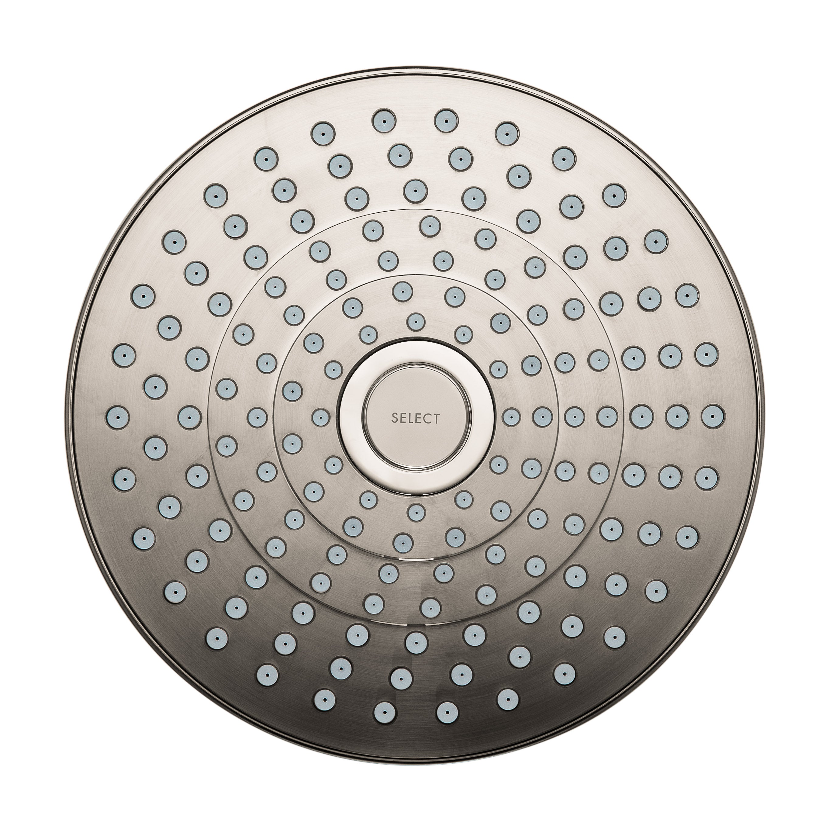 HANSGROHE 04825820 Croma Select S Showerhead 180 2-Jet, 2.5 GPM - Brushed Nickel