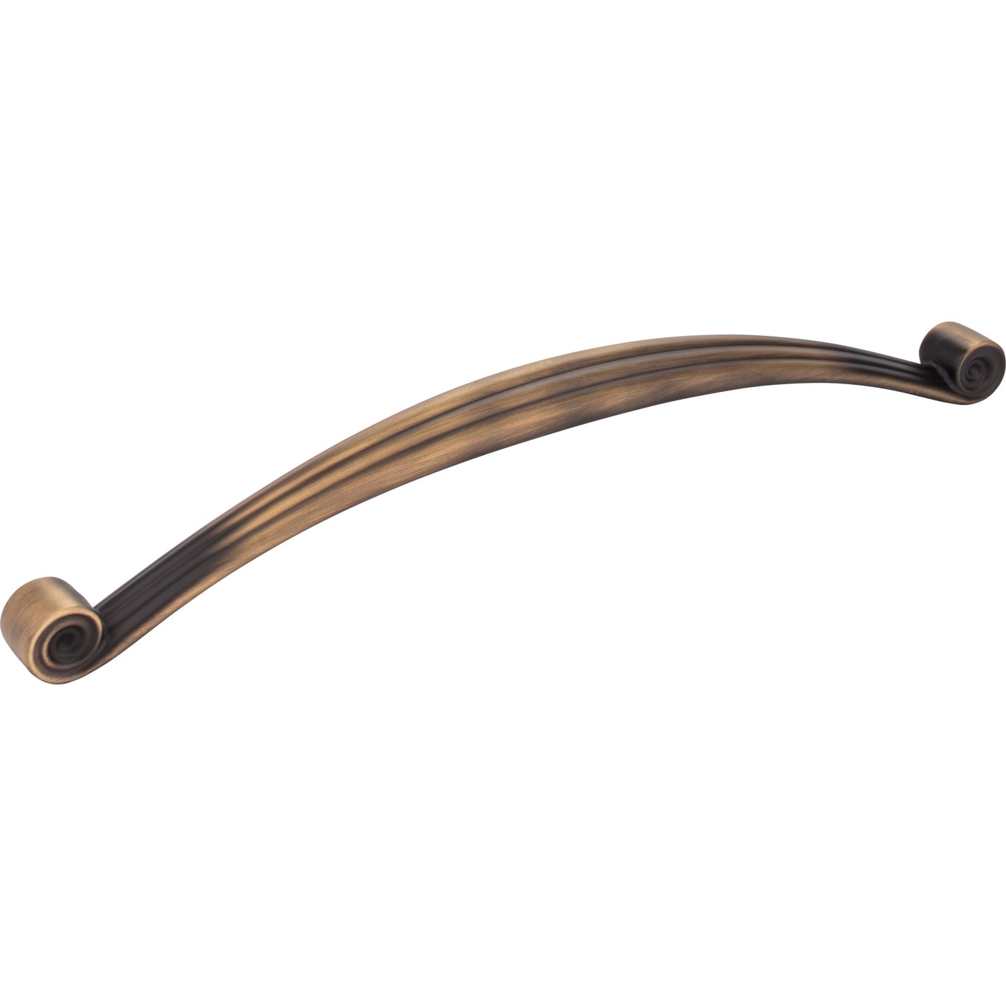 JEFFREY ALEXANDER 415-12ABSB Lille 12" Center-to-Center Appliance Pull , Antique Brushed Satin Brass