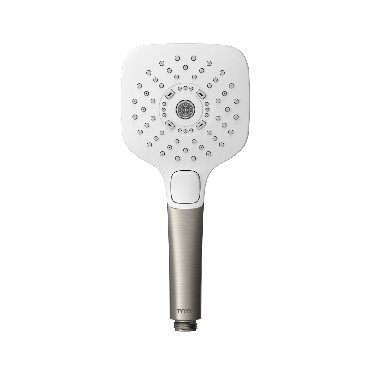 TOTO TBW02015U4#BN G Series 1.75 Gpm Multifunction 4 Inch Square Handshower With Active Wave - Brushed Nickel