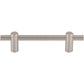 TOP KNOBS TK3252BSN Dempsey 3 3/4" Center to Center Bar Pull - Brushed Satin Nickel