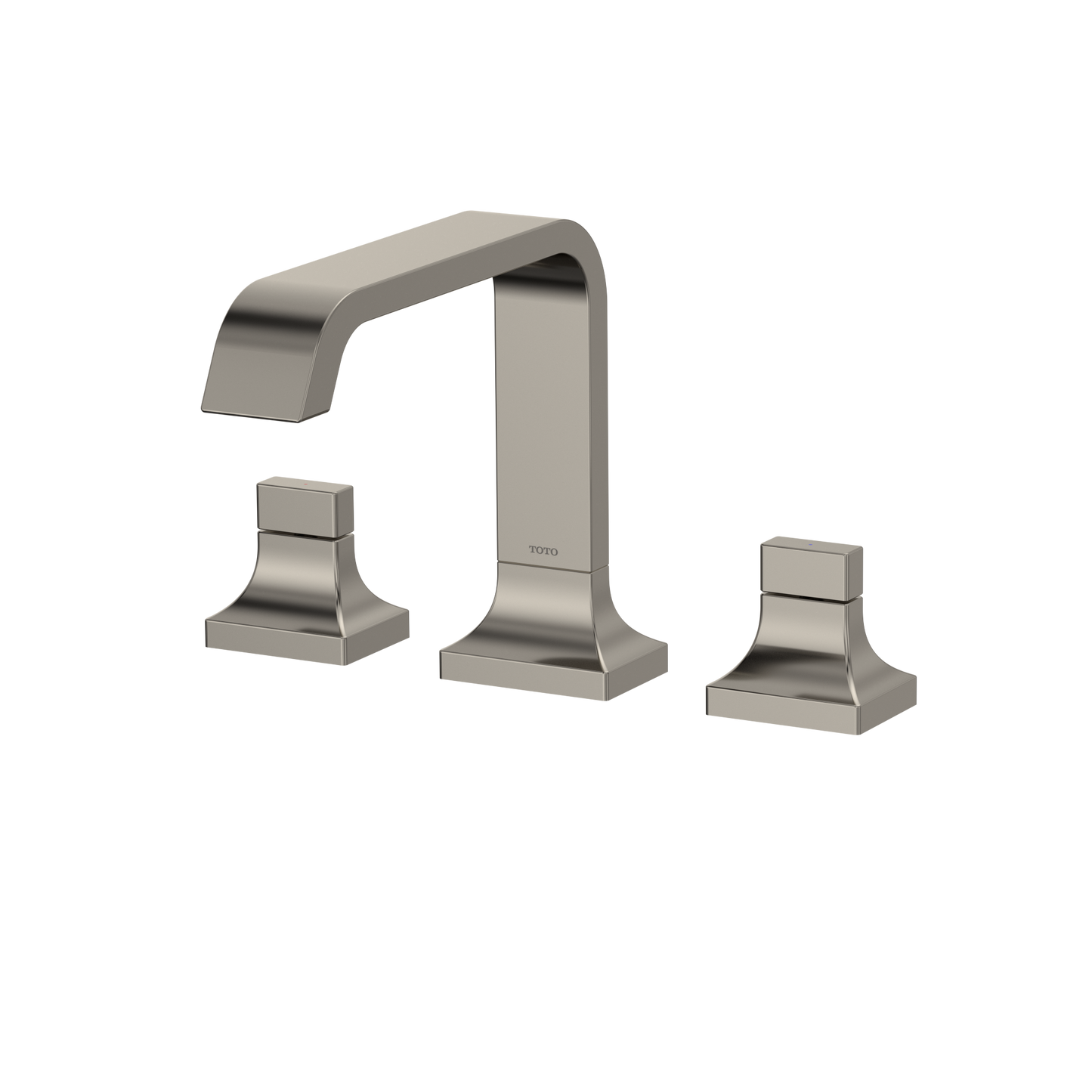 TOTO TBG08201U#PN GC Two-Handle Deck-Mount Roman Tub Filler Trim , Polished Nickel