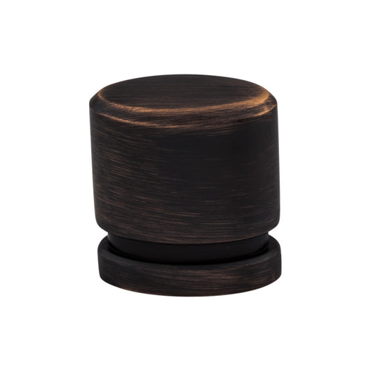 TOP KNOBS TK57TB Oval 1" Length Oval Knob - Tuscan Bronze