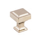 TOP KNOBS TK700PN Ascendra 1" Length Square Knob - Polished Nickel