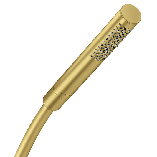 AXOR Starck Baton Handshower 1-Jet, 2.5 GPM in Brushed Gold Optic