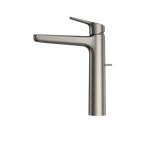TOTO TLG03305U#BN Gs Series 1.2 Gpm Single Handle Bathroom Faucet For Vessel Sink With Comfort Glide Technology And Drain Assembly - Brushed Nickel