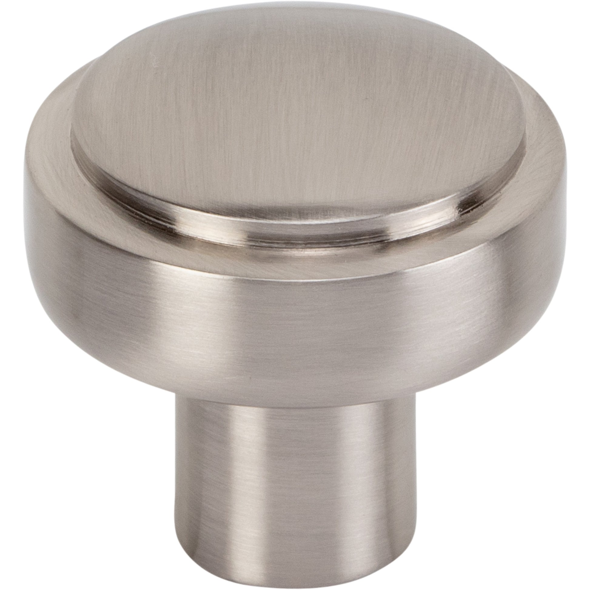 ATLAS A530-BRN Kayden 1 1/4" Diameter Round Knob - Brushed Nickel