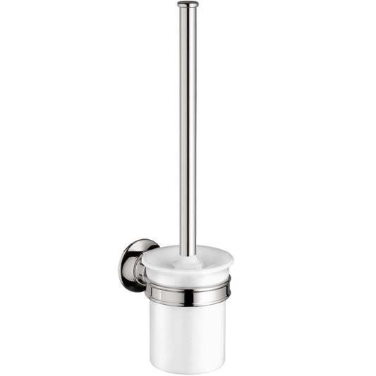 AXOR 42035000 Montreux Toilet Brush with Holder, Wall-Mounted - Chrome