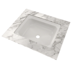 TOTO LT973G#11 Guinevere Rectangular Undermount Bathroom Sink With Cefiontect - Colonial White