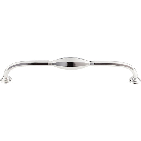 TOP KNOBS TK233PC Chareau 8 13/16" Center to Center Bar Pull - Polished Chrome