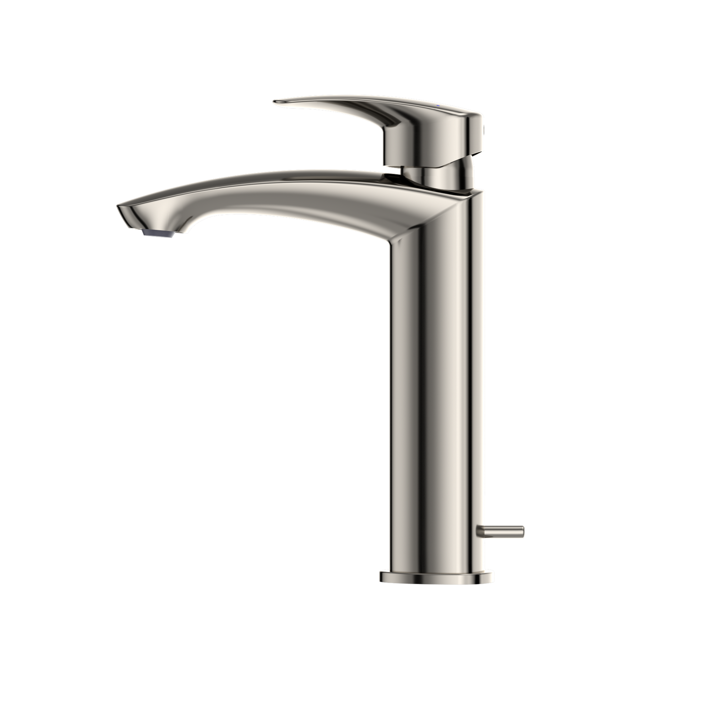 TOTO TLG09303U#PN GM 1.2 GPM Single Handle Semi-Vessel Bathroom Sink Faucet with COMFORT GLIDE Technology , Polished Nickel