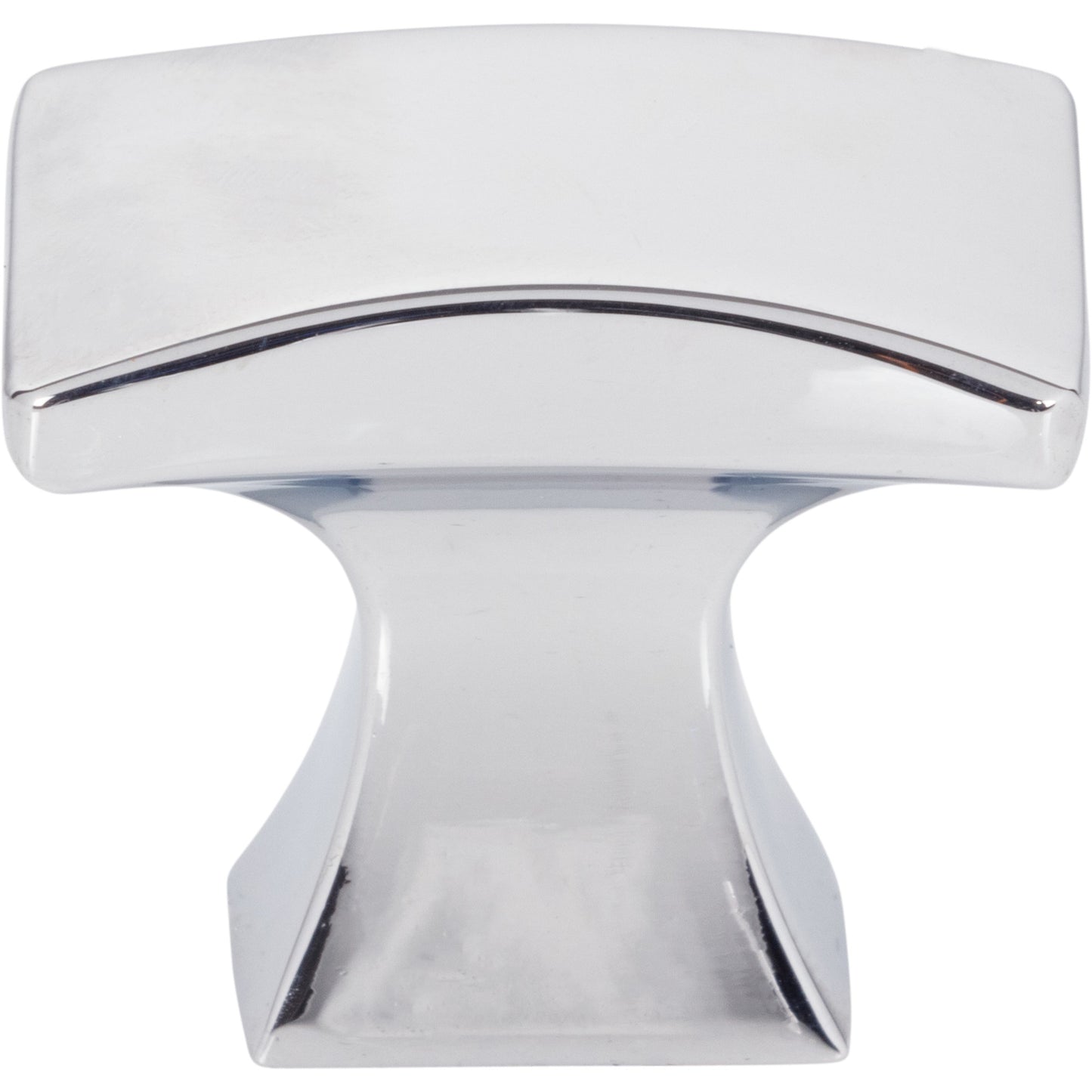 JEFFREY ALEXANDER 767PC Philip 1-1/4" Length Rectangle Knob - Polished Chrome
