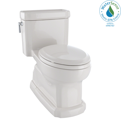 TOTO MS974224CEFG#12 Eco Guinevere Elongated 1.28 Gpf Universal Height Skirted Toilet With Cefiontect And Softclose Seat - Sedona Beige