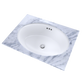 TOTO LT641#01 Dartmouth 18-3/4" x 13-3/4" Oval Undermount Bathroom Sink , Cotton White