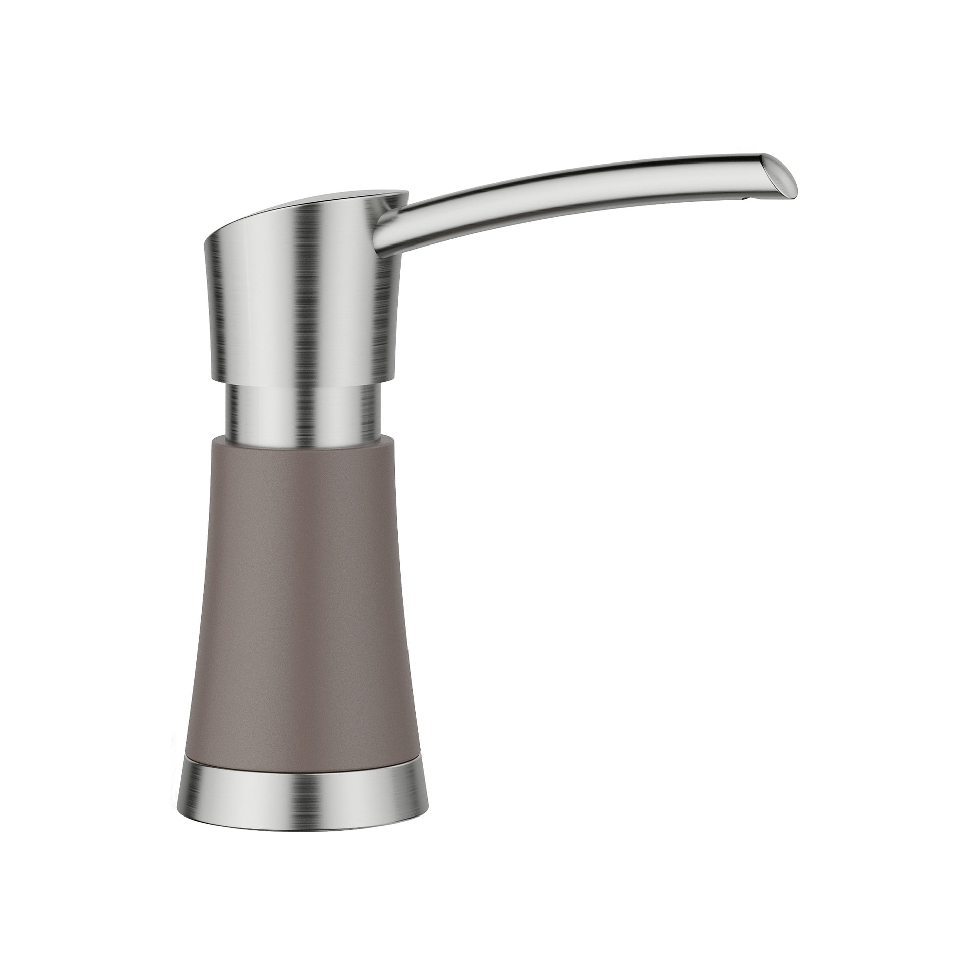 BLANCO 443038 Artona Artona Soap Dispenser - PVD Steel/Volcano Gray in Pvd Steel/Volcano Gray