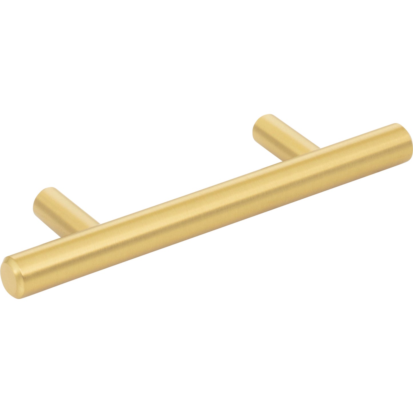 ELEMENTS 136BG Naples 3" Center-to-Center Bar Pull - Brushed Gold