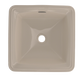 TOTO LT491G#03 Connelly Square Undermount Bathroom Sink with CEFIONTECT , Bone