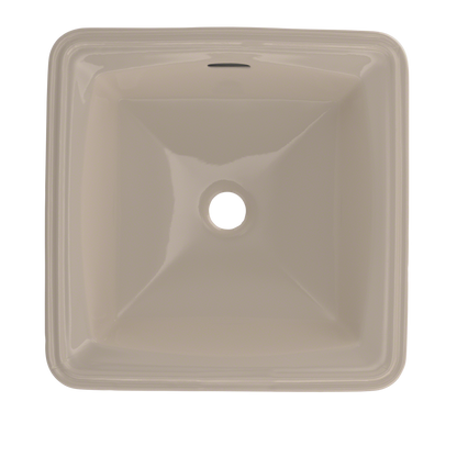 TOTO LT491G#03 Connelly Square Undermount Bathroom Sink With Cefiontect - Bone