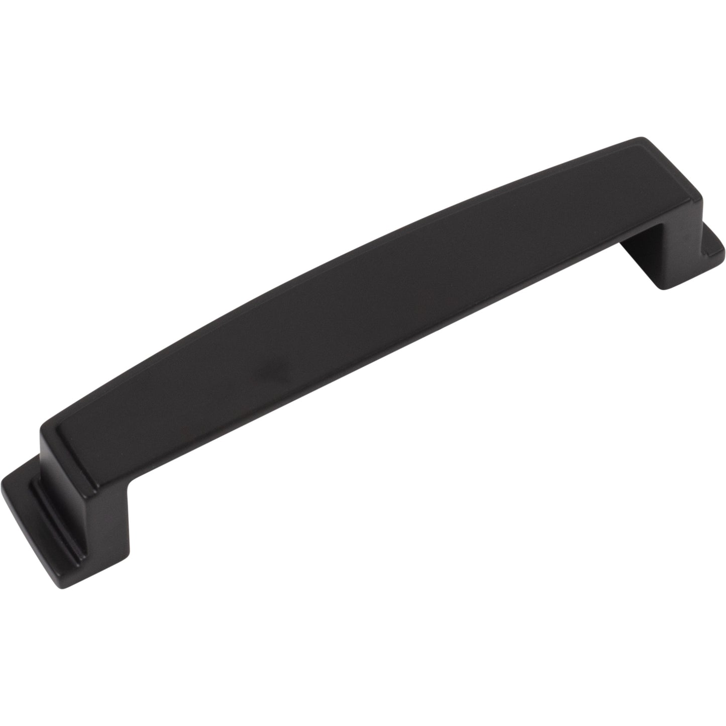 JEFFREY ALEXANDER 141-128MB Renzo 128 mm Center-to-Center Cup/Bin Pull - Matte Black