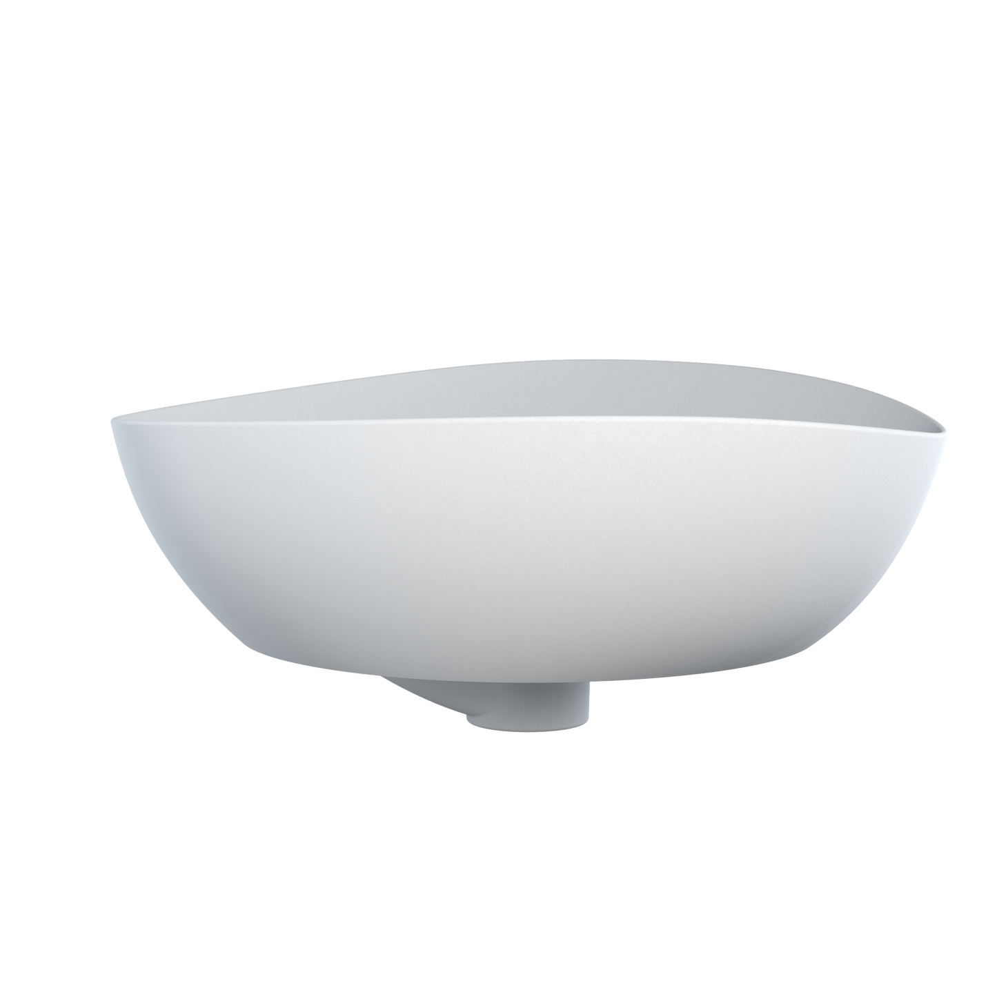 TOTO LT477MT#CMW Kiwami Asymmetrical Vessel Bathroom Sink with CEFITONTECT , Clean Matte