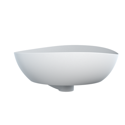 TOTO LT477MT#CMW Kiwami Asymmetrical Vessel Bathroom Sink With Cefitontect - Clean Matte