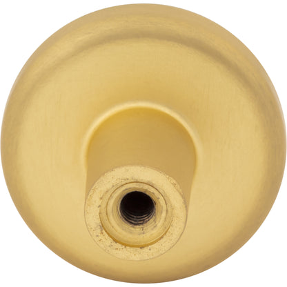 ELEMENTS 105BG Gibson 1-1/4" Diameter Mushroom Knob - Brushed Gold