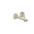 AXOR 49111821 Citterio C Wall-Mounted Single-Handle Faucet- Cubic Cut, 1.2 GPM - Brushed Nickel