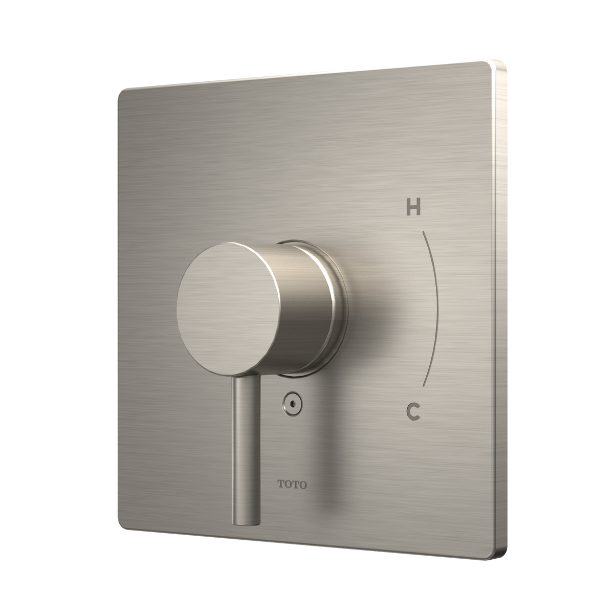 TOTO TBV02801U#BN Square Pressure Balance Valve Shower Trim - Brushed Nickel