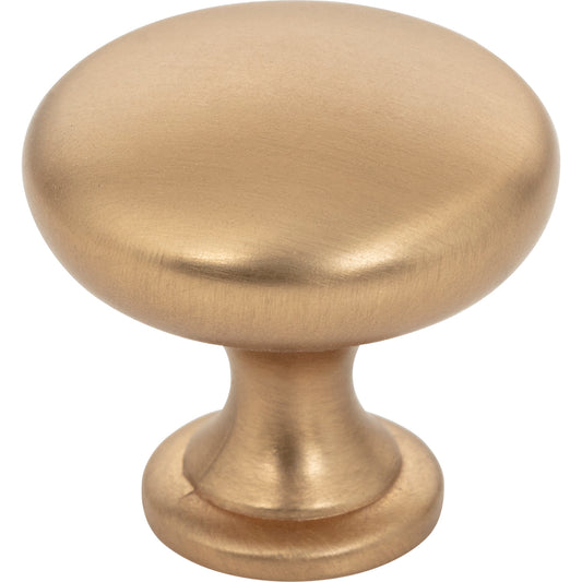 KasaWare K778SBZ-10 1-3/16" Diameter Mushroom Knob in Satin Bronze