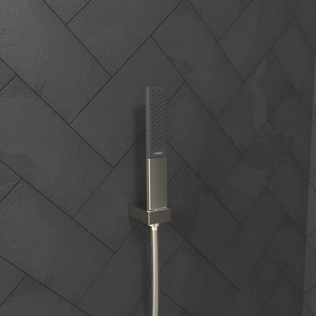 HANSGROHE 26867821 Rainfinity Baton Handshower 100 1-Jet, 1.75 GPM - Brushed Nickel