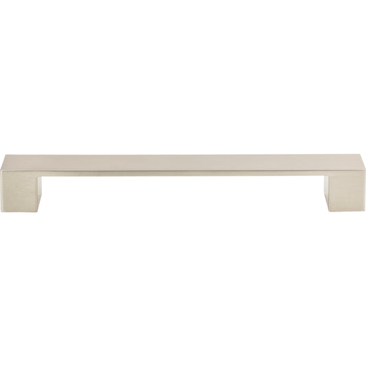 ATLAS A825-BN Wide Square 7 9/16" Center to Center Bar Pull - Brushed Nickel