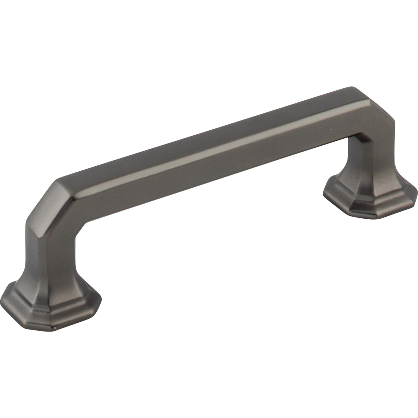 TOP KNOBS TK287AG Emerald 3 3/4" Center to Center Bar Pull - Ash Gray