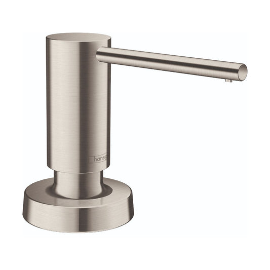 HANSGROHE 40448801 Talis Soap Dispenser - Stainless Steel Optic