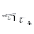 TOTO TBG03202U#CP Gs Four-Hole Deck-Mount Roman Tub Filler Trim With Handshower - Polished Chrome
