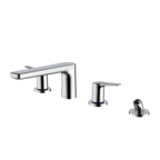 TOTO TBG03202U#CP Gs Four-Hole Deck-Mount Roman Tub Filler Trim With Handshower - Polished Chrome