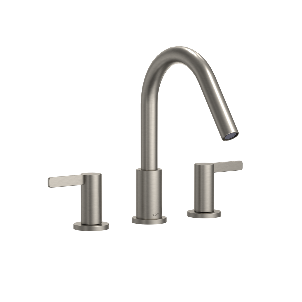 TOTO TBG11201UA#BN Gf Two Lever Handle Deck-Mount Roman Tub Filler Trim - Brushed Nickel