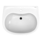 TOTO LPT242G#01 Prominence Oval Basin Pedestal Bathroom Sink With Cefiontect For Single Hole Faucets - Cotton White