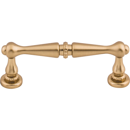 TOP KNOBS M1717 Edwardian 3" Center to Center Bar Pull , Brushed Bronze