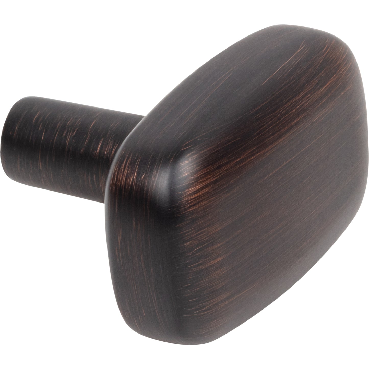 JEFFREY ALEXANDER 329L-DBAC Loxley 1-1/2" Length Rectangle Knob - Brushed Oil Rubbed Bronze