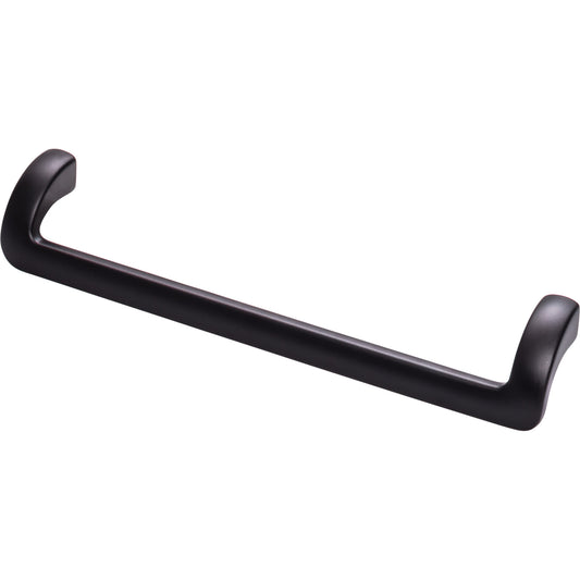 TOP KNOBS TK953BLK Kentfield 7 9/16" Center to Center Drop Handle , Flat Black